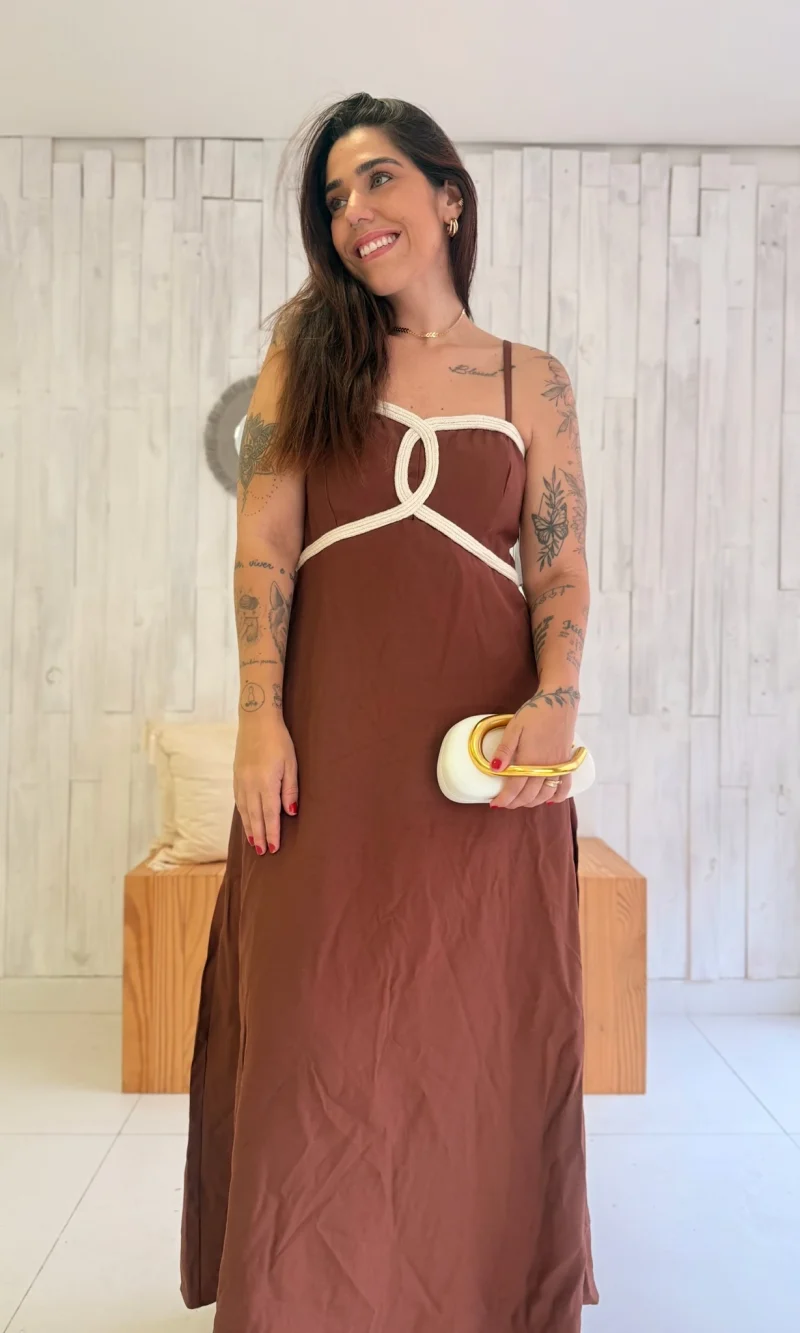 vestido acapulco com cordao