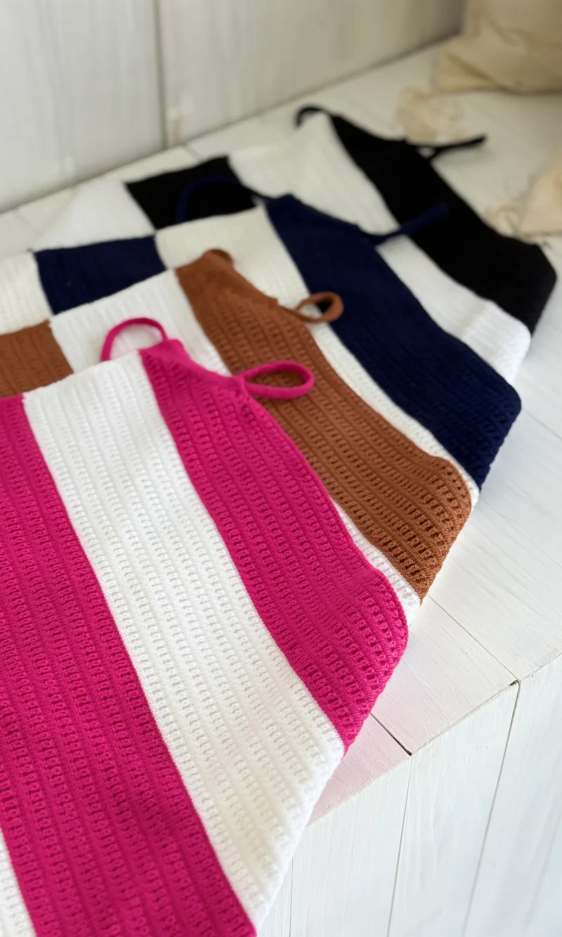 cropped trico assimetrico