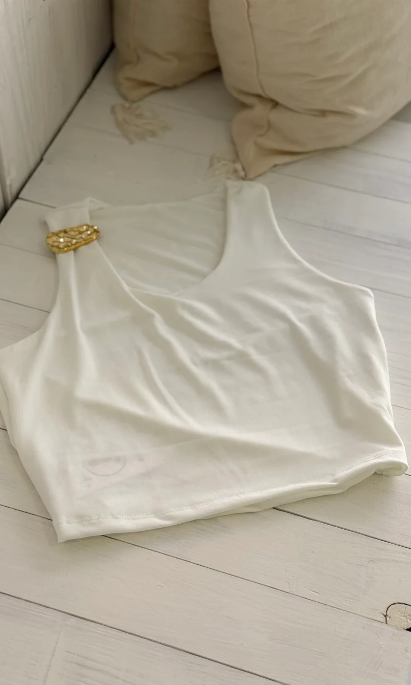 cropped bela organico