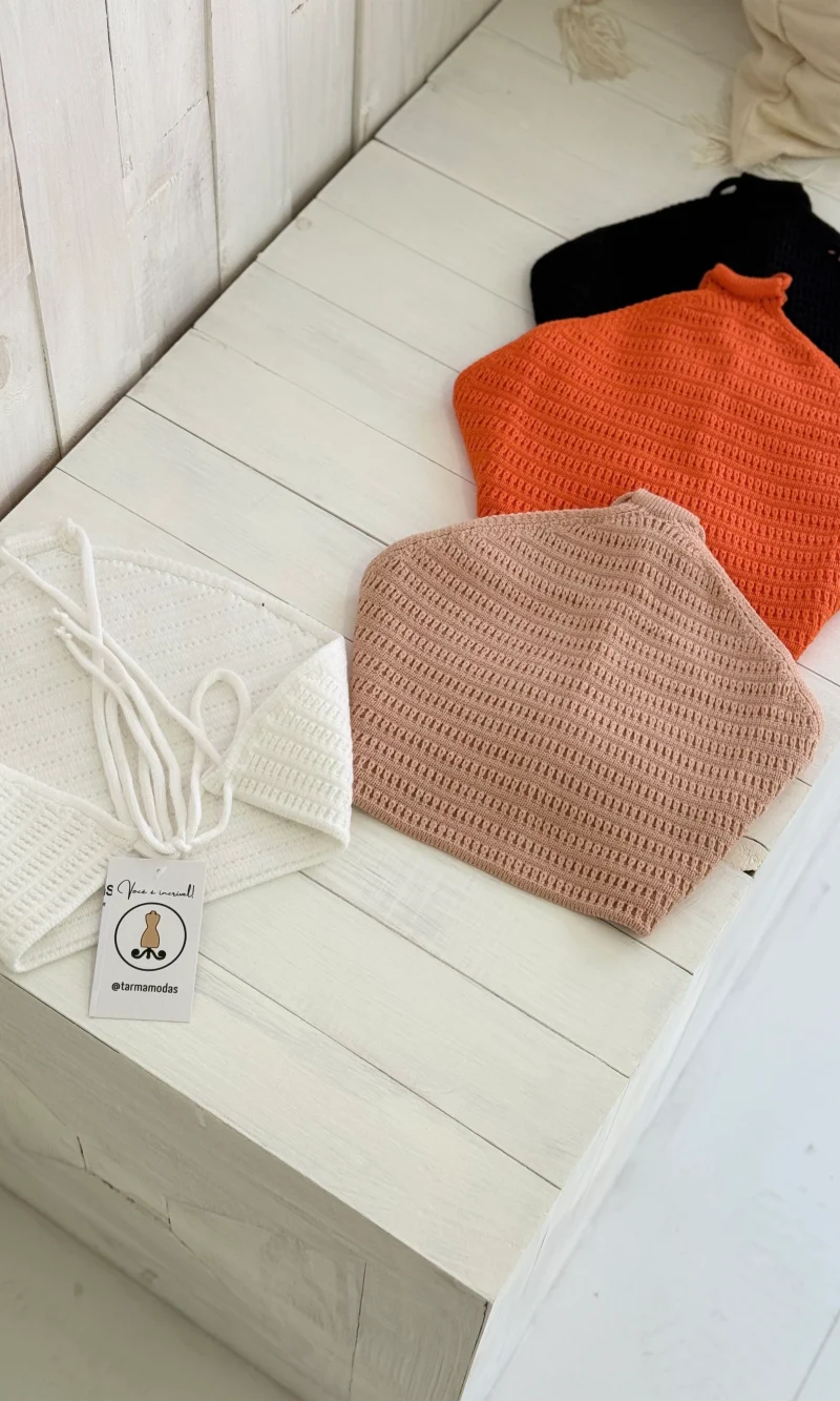 cropped frente unica trico modal