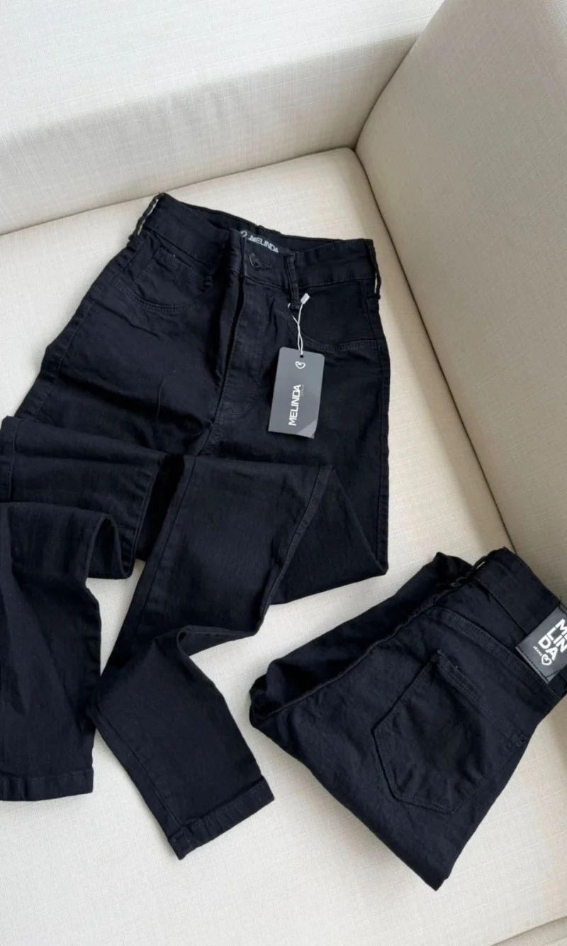 calÇa jeans skinny black