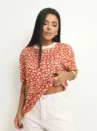 Tshirt De Malha - Animal Print