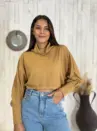 Cropped Lãnzinha - Manga Longa