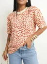 Tshirt De Malha - Animal Print