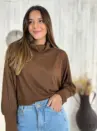 Cropped Lãnzinha - Manga Longa