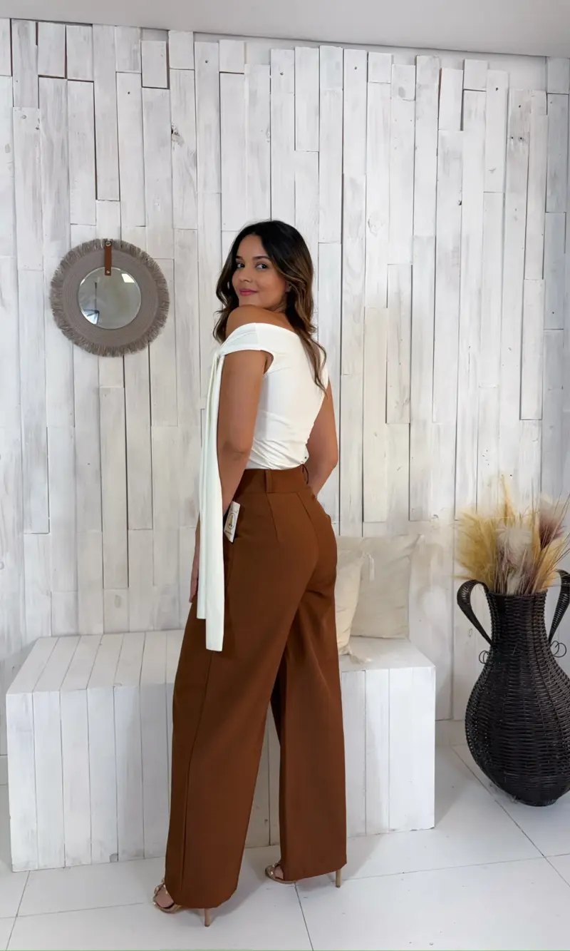 calÇa pantalona estefani alfaiataria