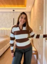 Blusa Maitê Gola Polo - Tricô Modal