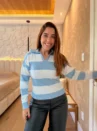 Blusa Maitê Gola Polo - Tricô Modal