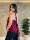 Bata Agnes Assimetrica Com Renda