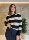 Blusa Tricô Mousse - Listrada