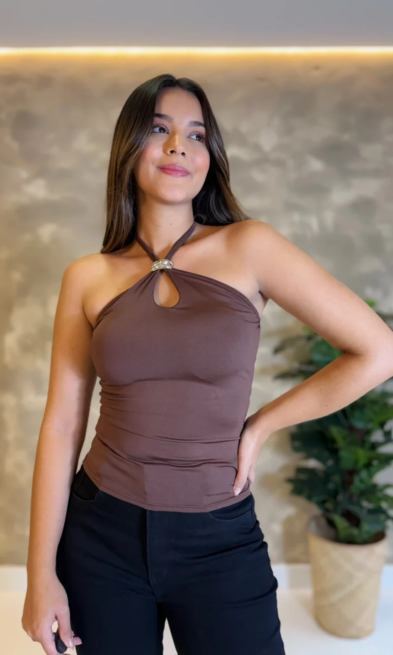 Blusa Serena Com Pingente