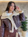 Jaqueta Zara Peluciada - Importada
