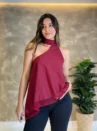 Bata Agnes Assimetrica Com Renda