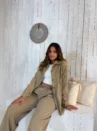 Conjunto Cotelê - Camisa E Pantalona