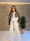 Cropped Oversized - Feline