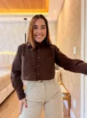 Cropped Bruna De Linho