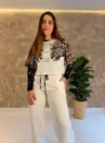 Cropped Oversized - Feline