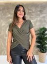 Blusa Cris - Manga Curta
