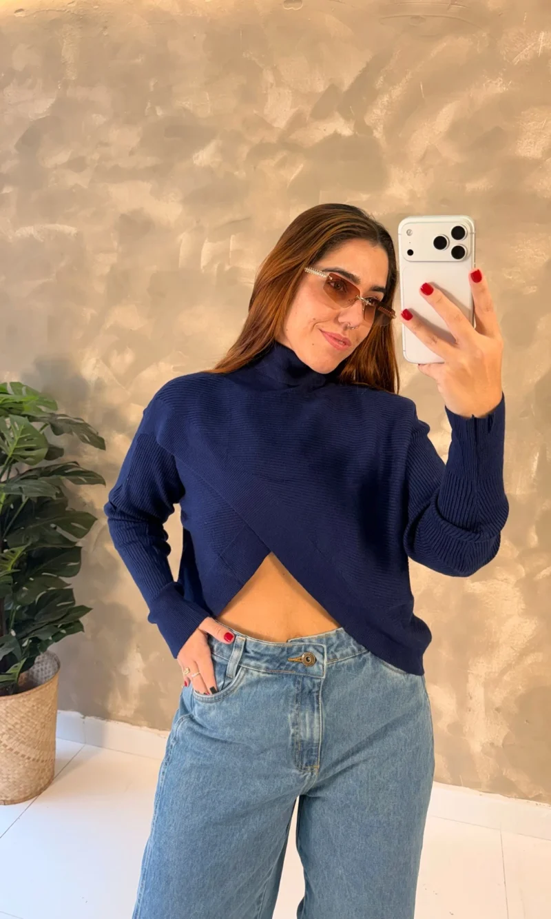Cropped Monaco - Tricô Modal
