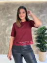 Cropped Jade - Com Renda