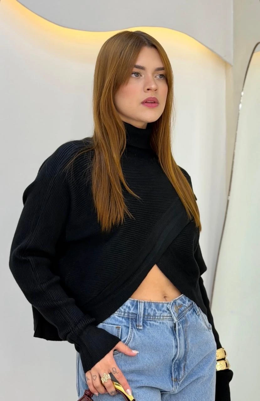 Cropped Monaco - Tricô Modal