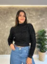 Cropped Tricô Glow - Importado