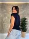Blusa Ayla - Malha Assimétrica