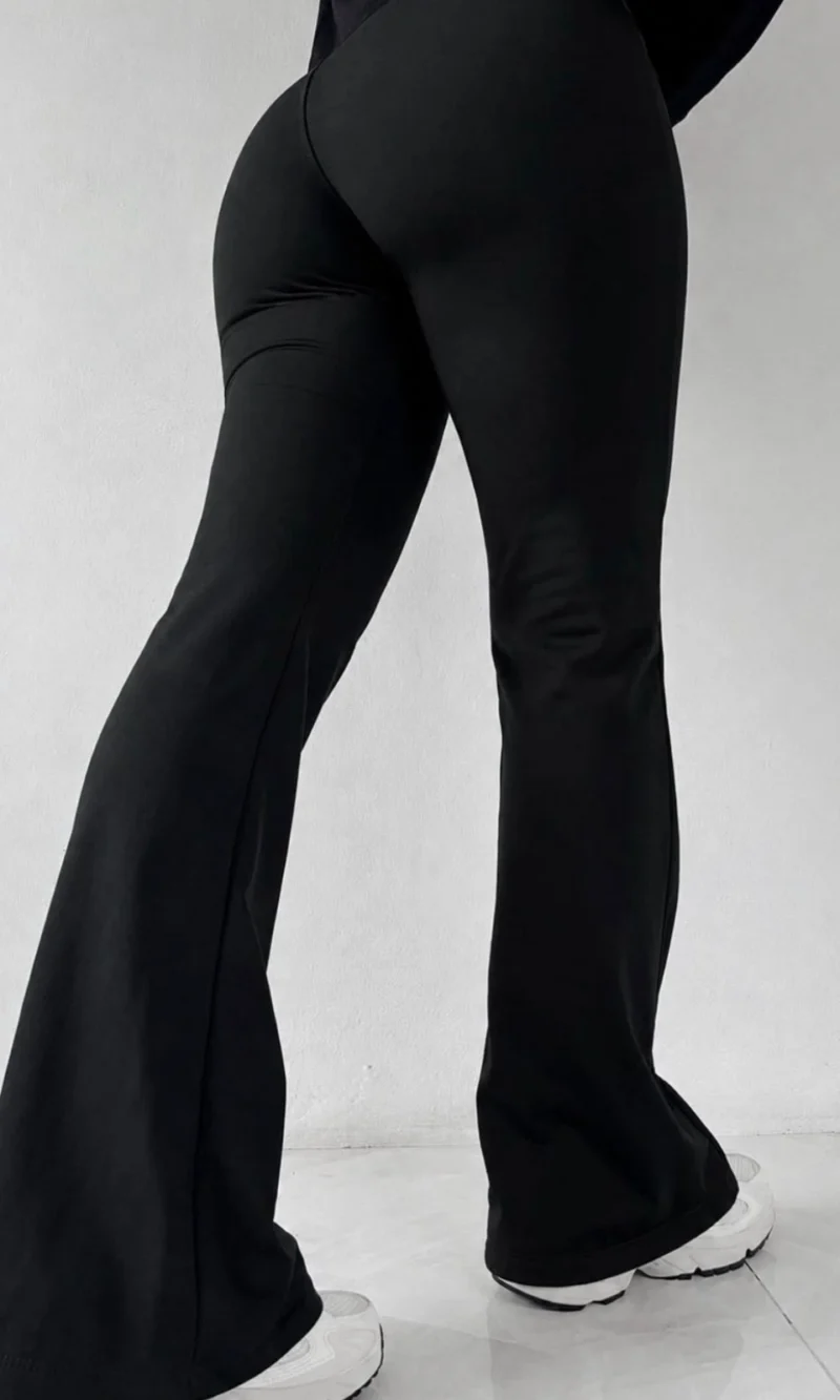Calça Flare Flanelada